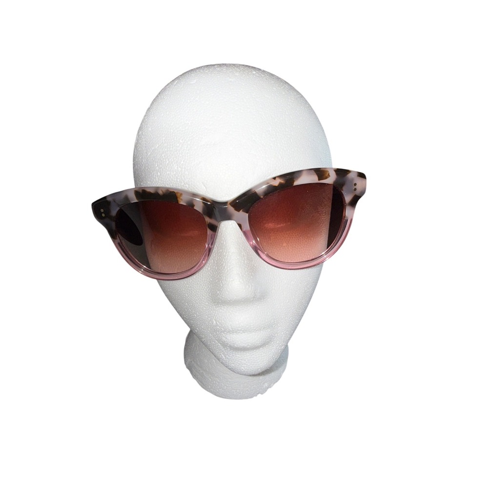 TOMS GWYNETH Cat Eye Tortoiseshell‎ Pink Gradient Sunglasses Women